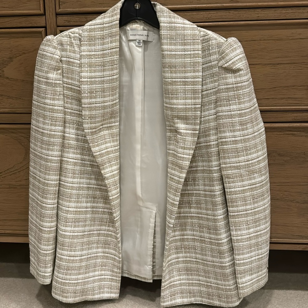 Something Navy Blazer XS